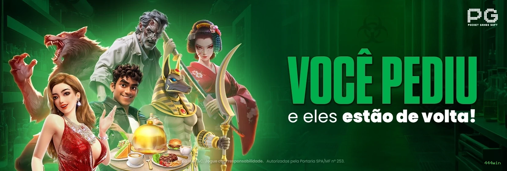 Formulário registro 444win